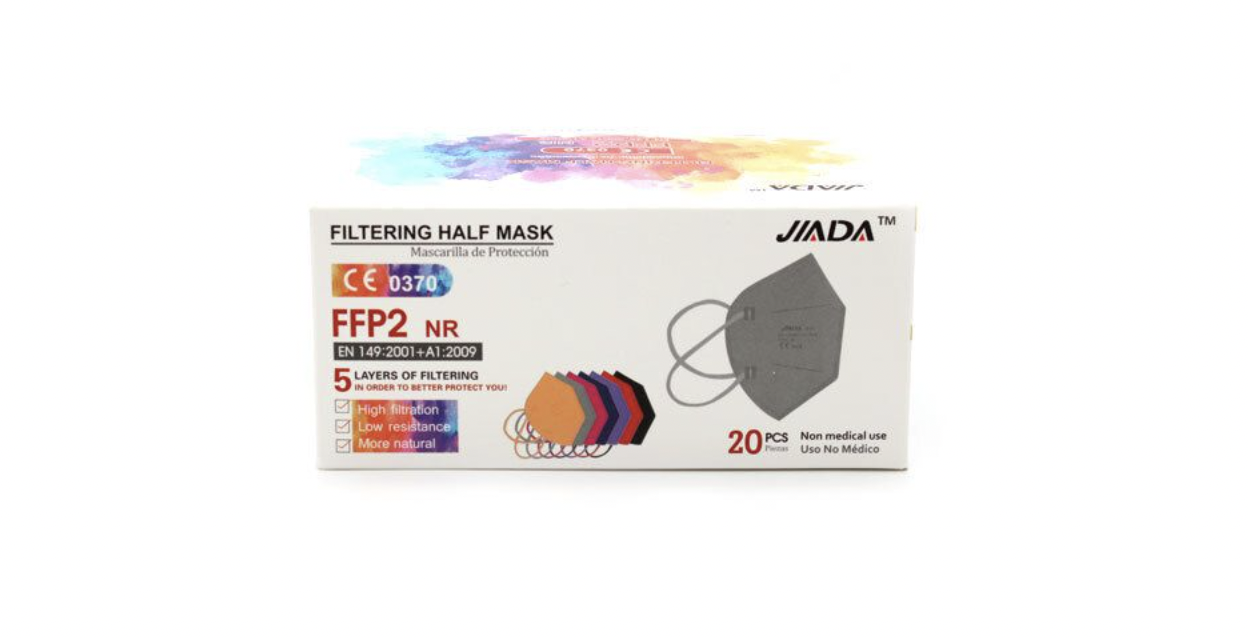 FFP 2 Face Mask grau (20er Packung)
