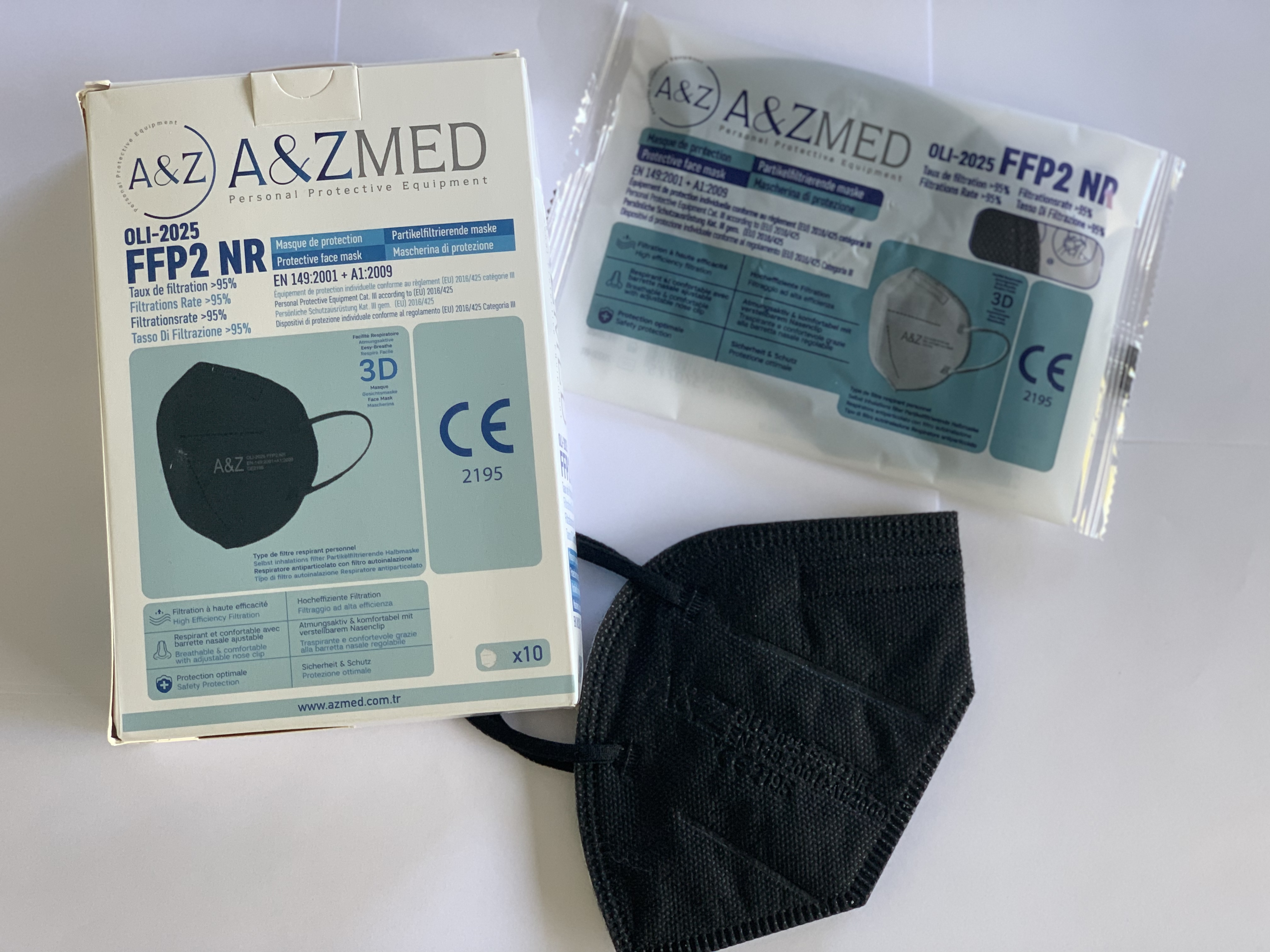 A & Z FFP 2 Maske (10er Packung)